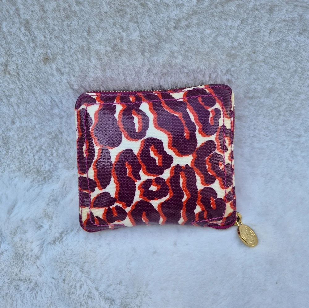 Tory Burch Nylon Cheeah Tote Bag Rare - Picture 2 of 8